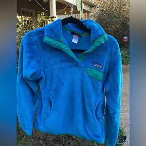 Patagonia re-tool snap-T fleece, small